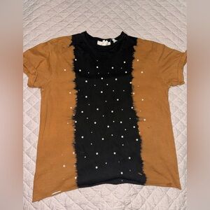 Stylish Black and Brown womens Shirt